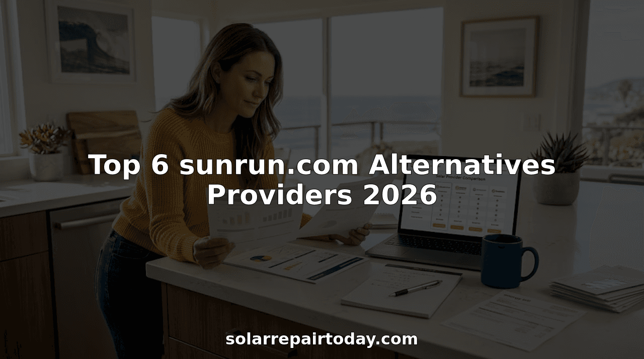 Top 6 sunrun.com Alternatives Providers 2026