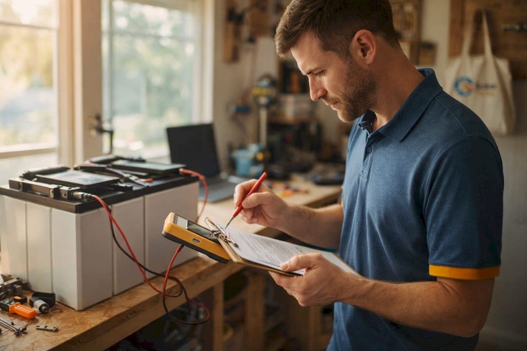 How to Test Solar Battery Health Capacity in 2026